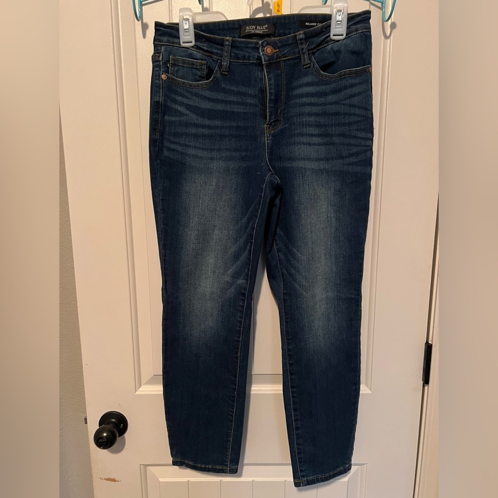 Women's Judy Blue Jeans relaxed fit ankle length sz 30